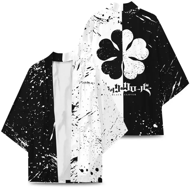 Haori Japanese Jacket - Premium Outfit Anime Black Clover Asta
