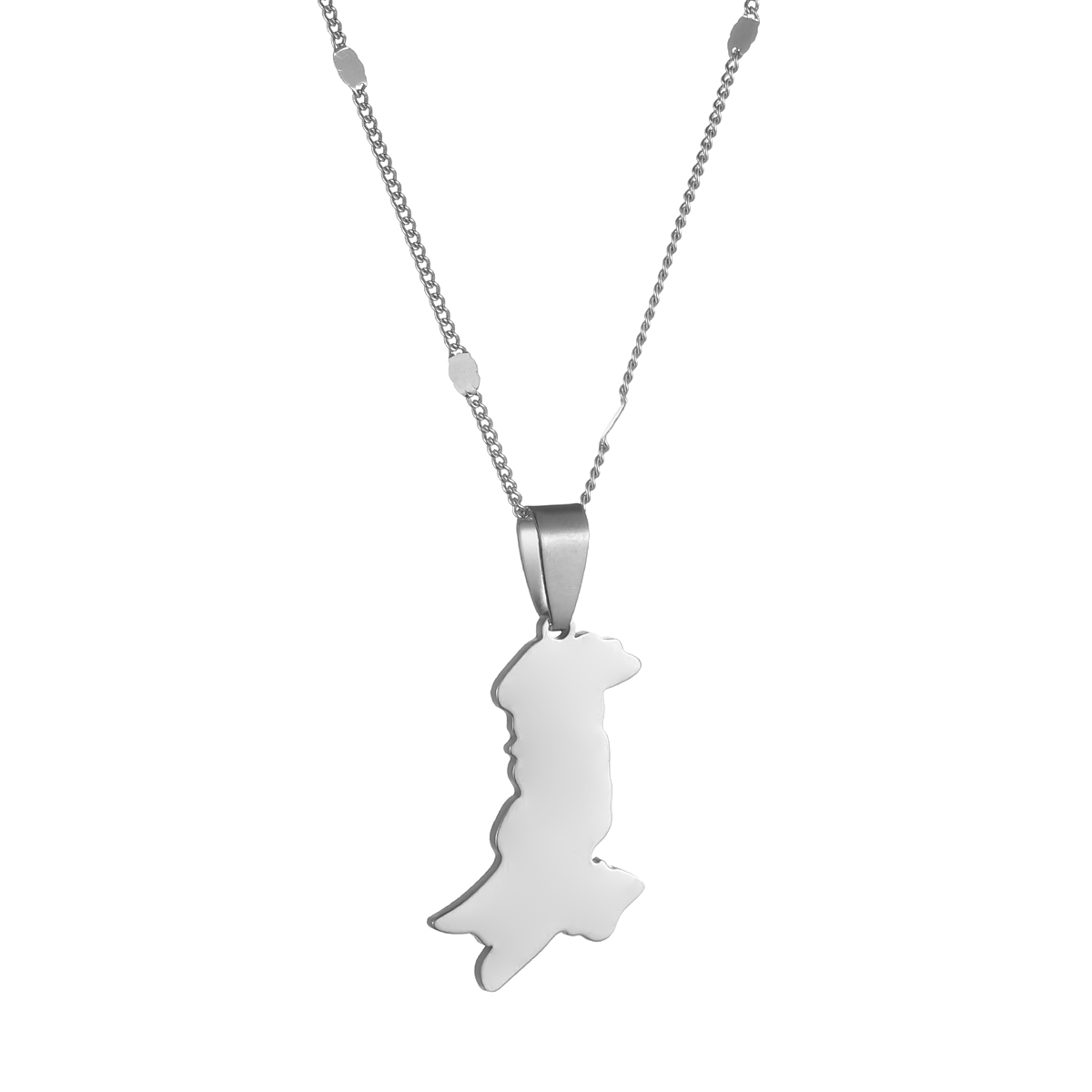Pakistan Map & Flag Pendant Ne - Ethnic Fashion Pakistan recension och pris