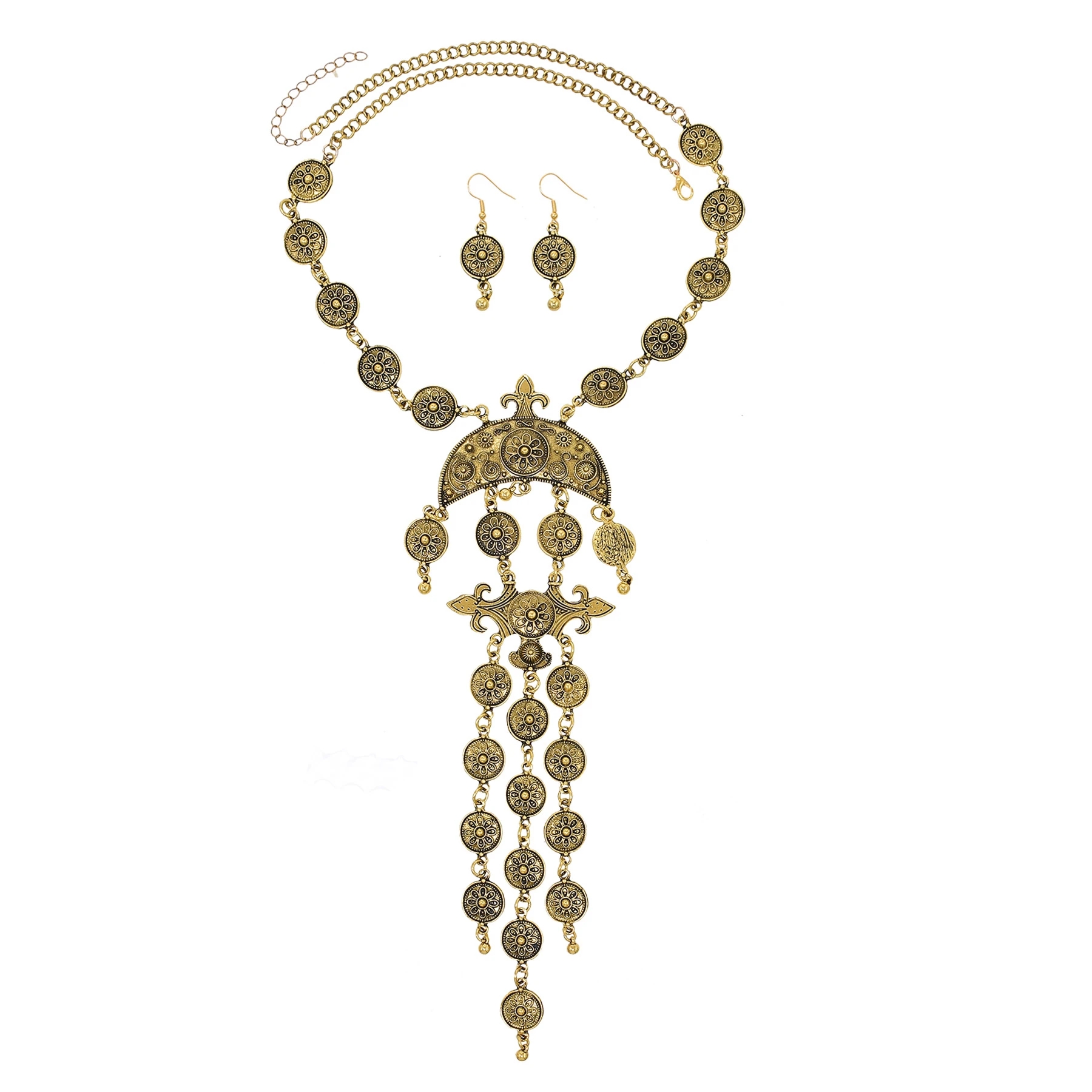 Ethnic Moon Carved Choker Neck - Ethnic Fashion Pakistan recension och pris