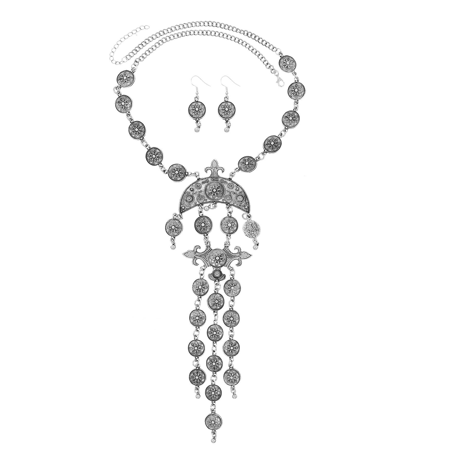 Ethnic Moon Carved Choker Neck - Ethnic Fashion Pakistan recension och pris