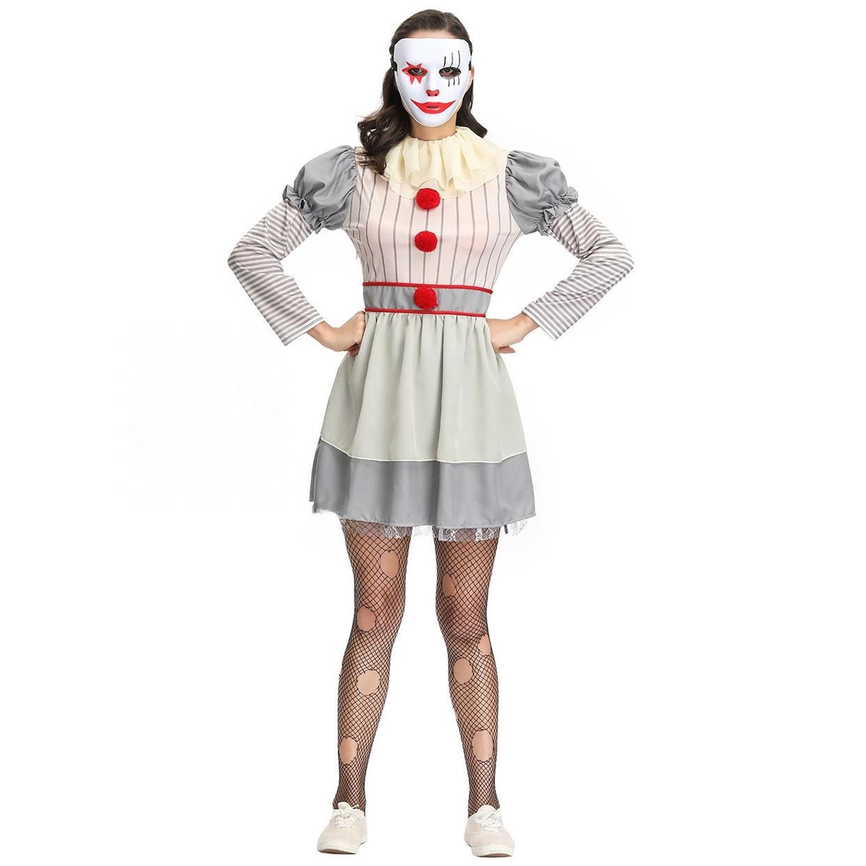 Large Halloween Trick Clown So - Ethnic Wear Fashion Designer recension och pris