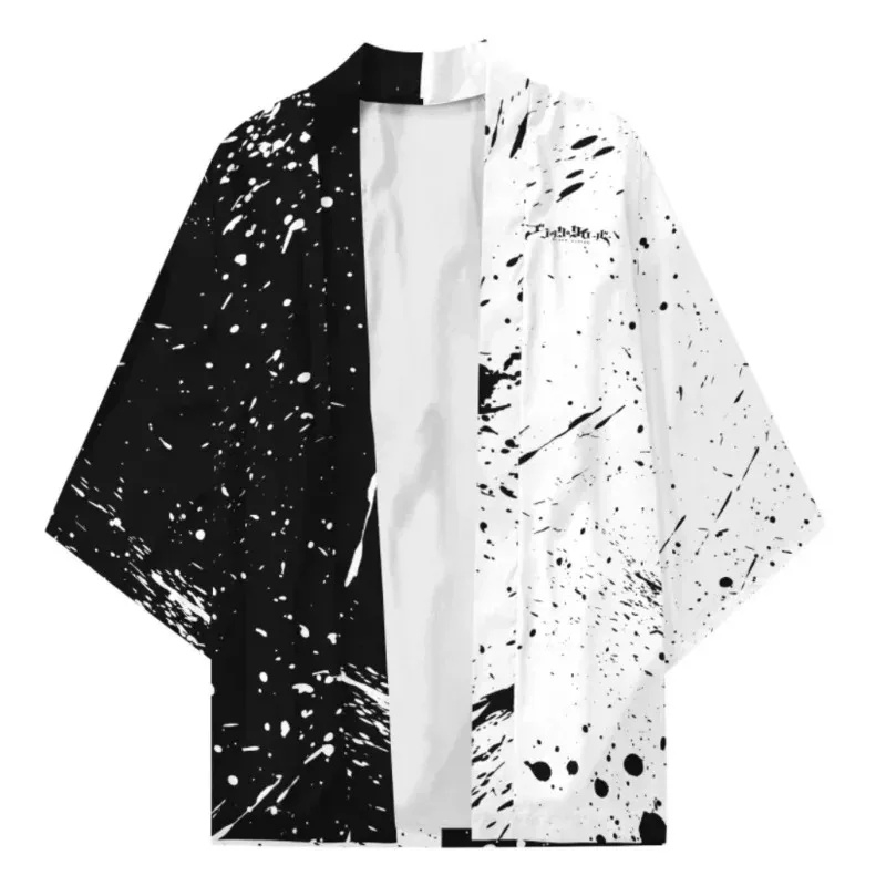 Premium Outfit Anime Black Clo - Haori Japanese Jacket recension och pris