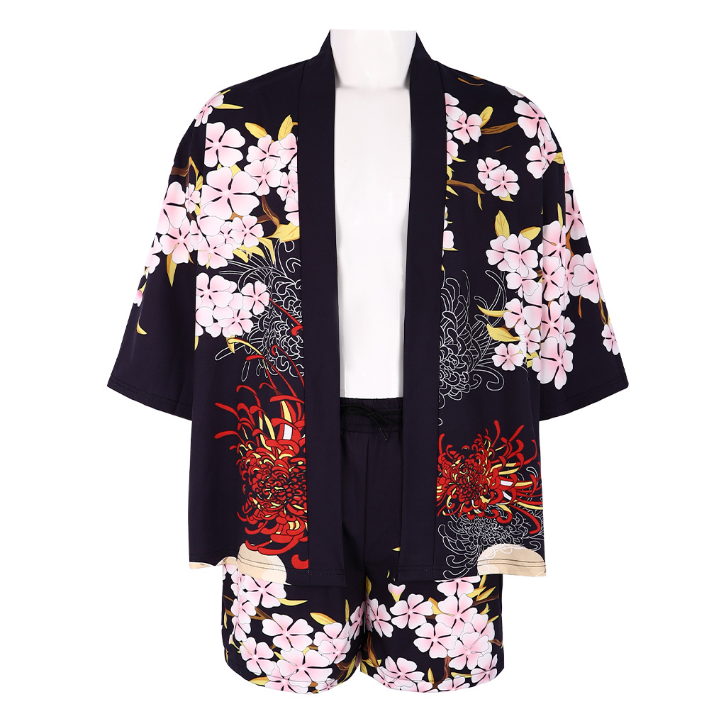 Japanese Cat Kimono Haori Card - Haori Japanese Jacket recension och pris