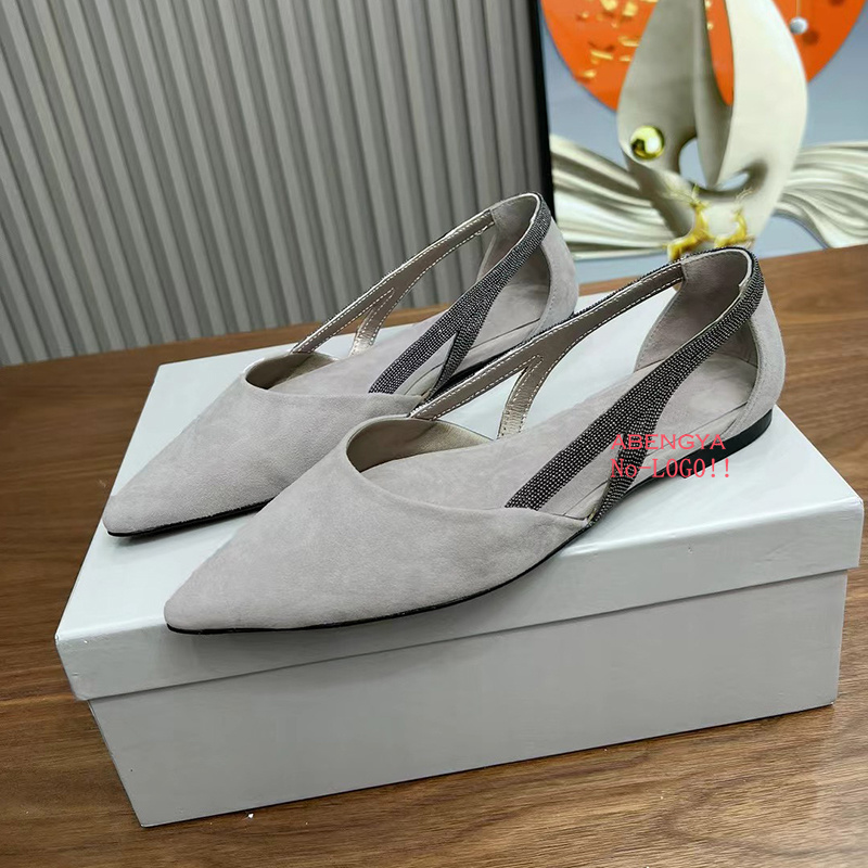2026 Autumn New Suede Flat Loa - Ethnic Fashion Walk recension och pris