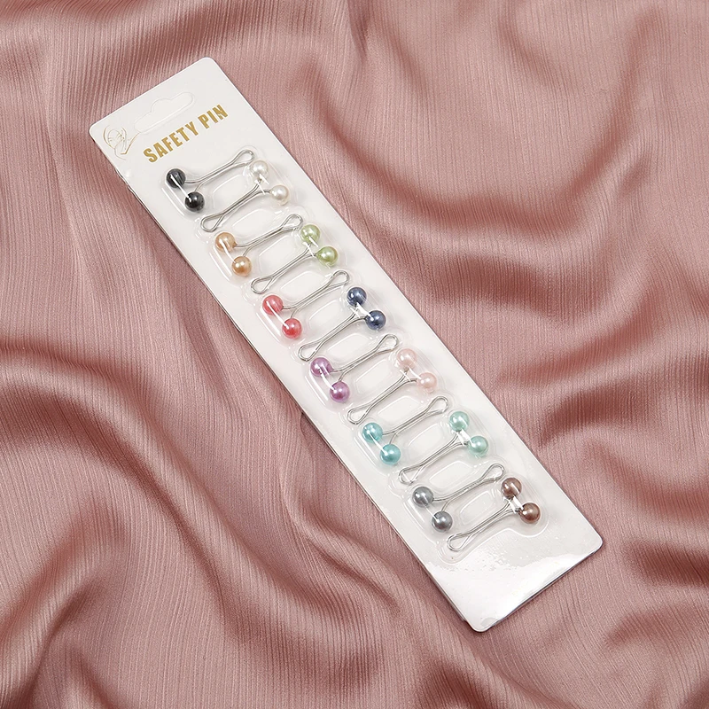 12pcs/Bag Muslim Hijab Pins Sc - Ethnic Modern Fashion recension och pris