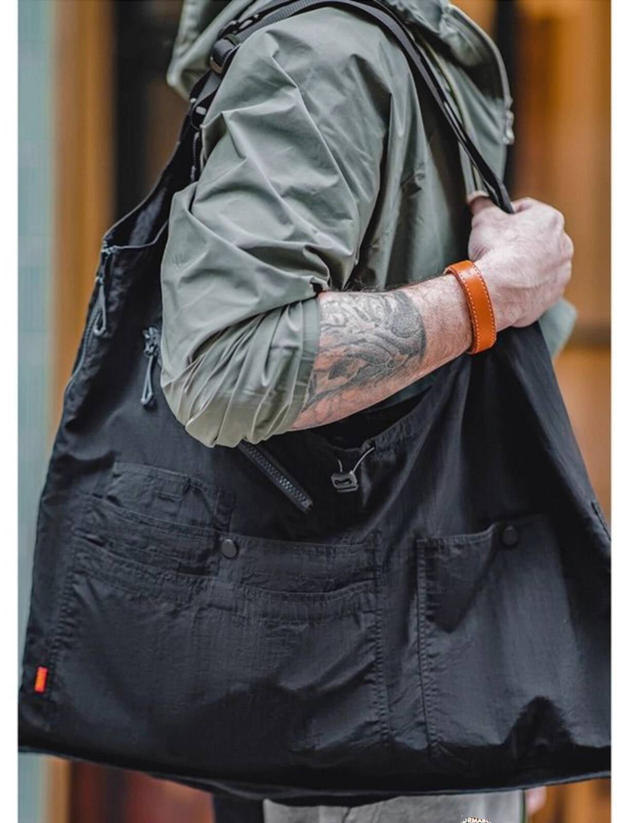 Retro Functional Cargo Vest Me - Haori Japanese Jacket recension och pris