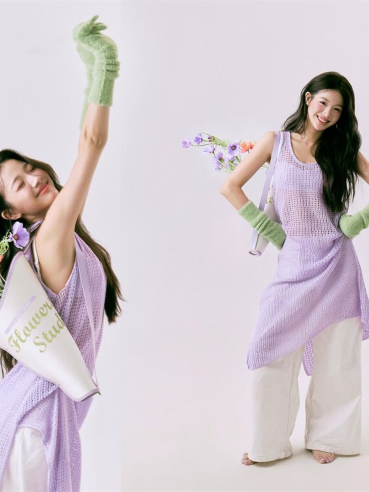 Romantic Spring  Flower Print  - New Ethnic Fashion recension och pris