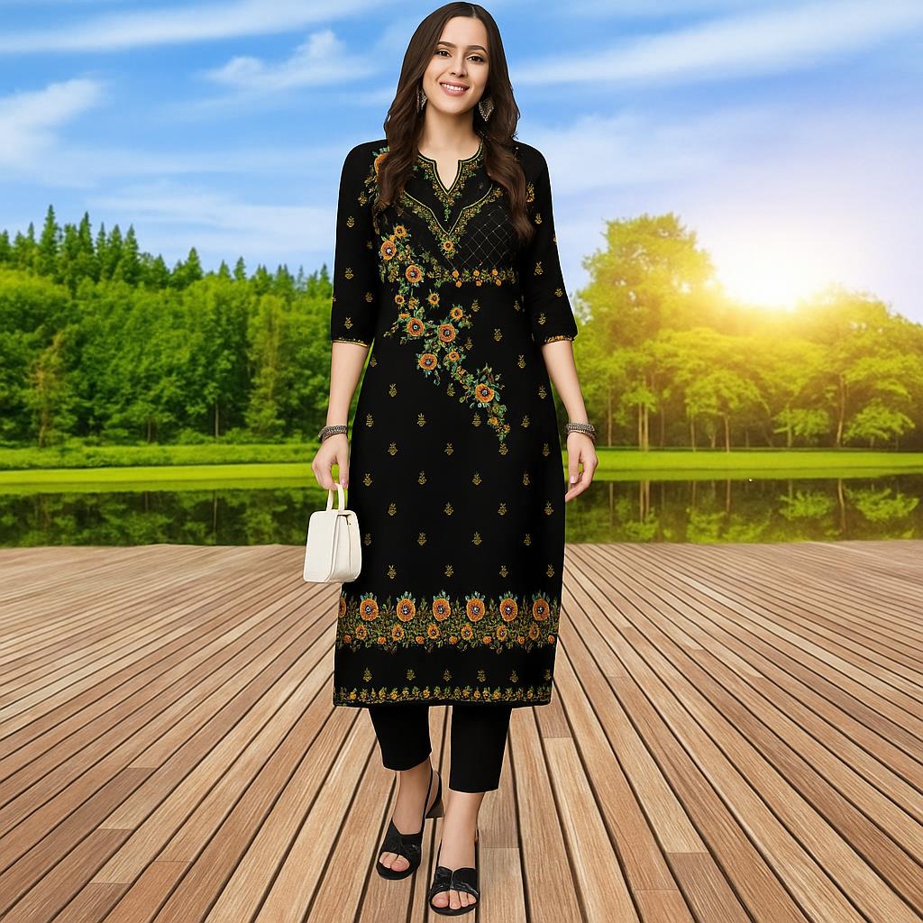 Muslim Kurtta Women's Fashiona - Ethnic Fashion Kurtis recension och pris