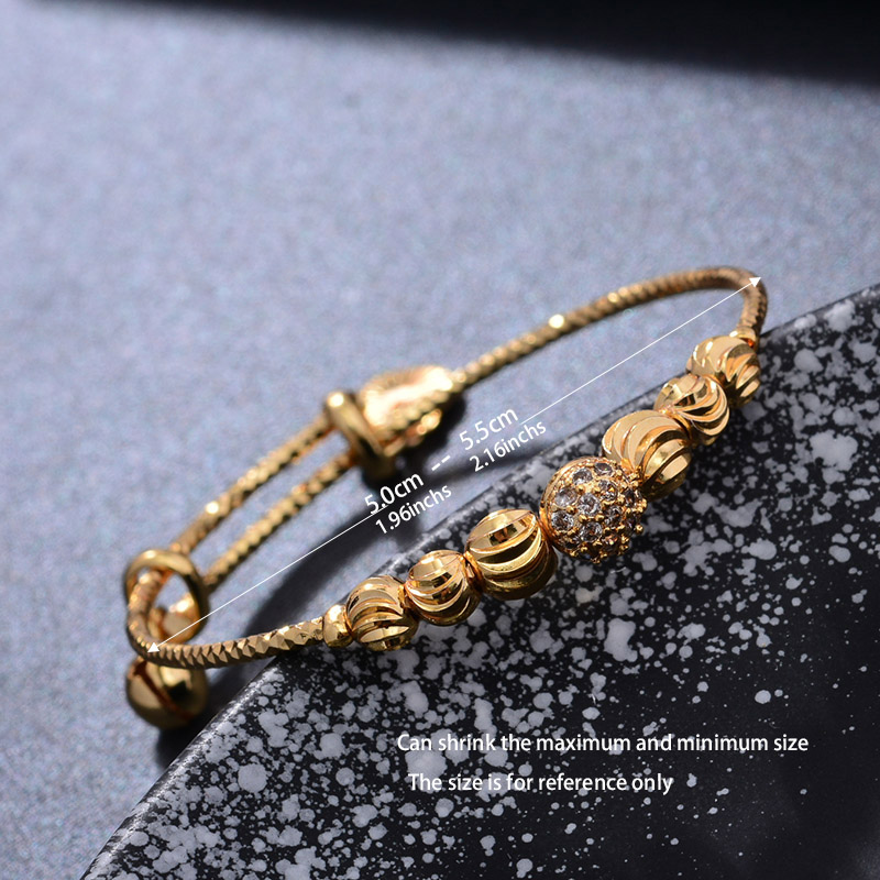 24K 4pcs Ethnic Bead Gold Colo - Ethnic Fashion Dubai recension och pris