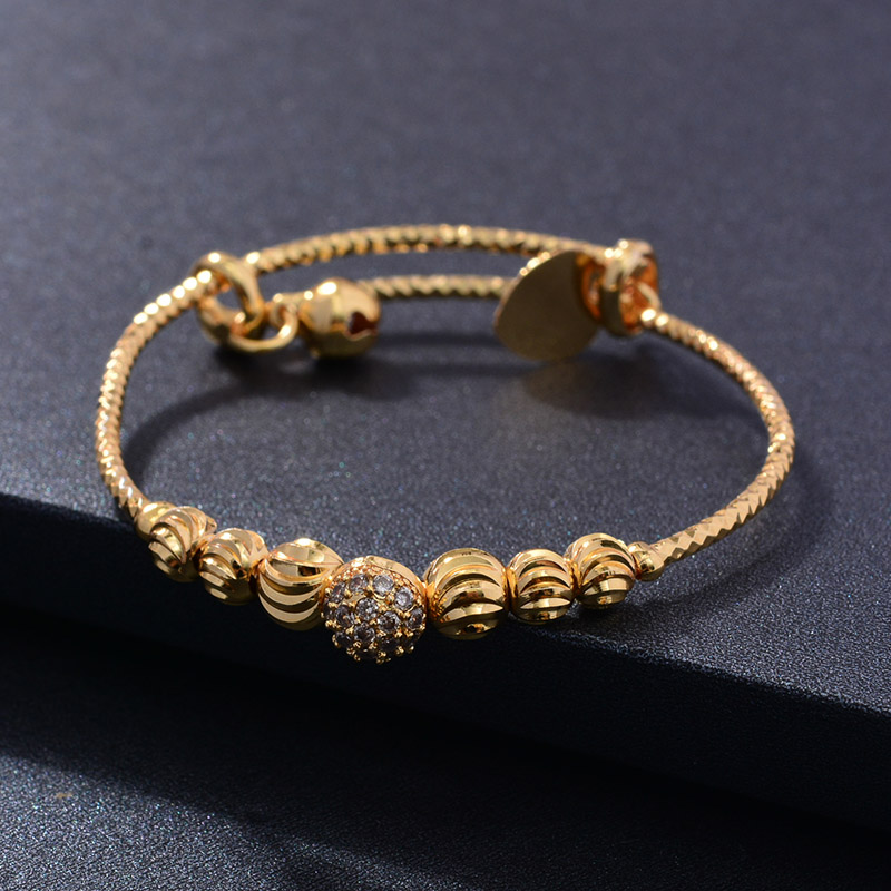 24K 4pcs Ethnic Bead Gold Colo - Ethnic Fashion Dubai recension och pris