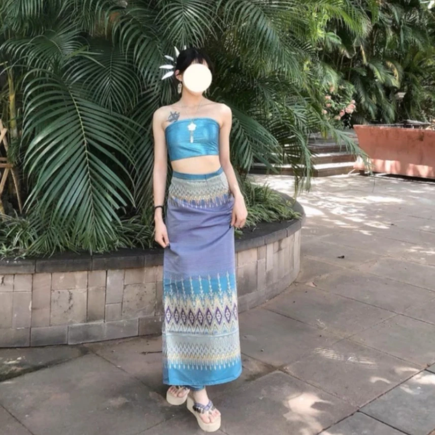 women's Thailand traditional c - Batik Sarong Wrap recension och pris