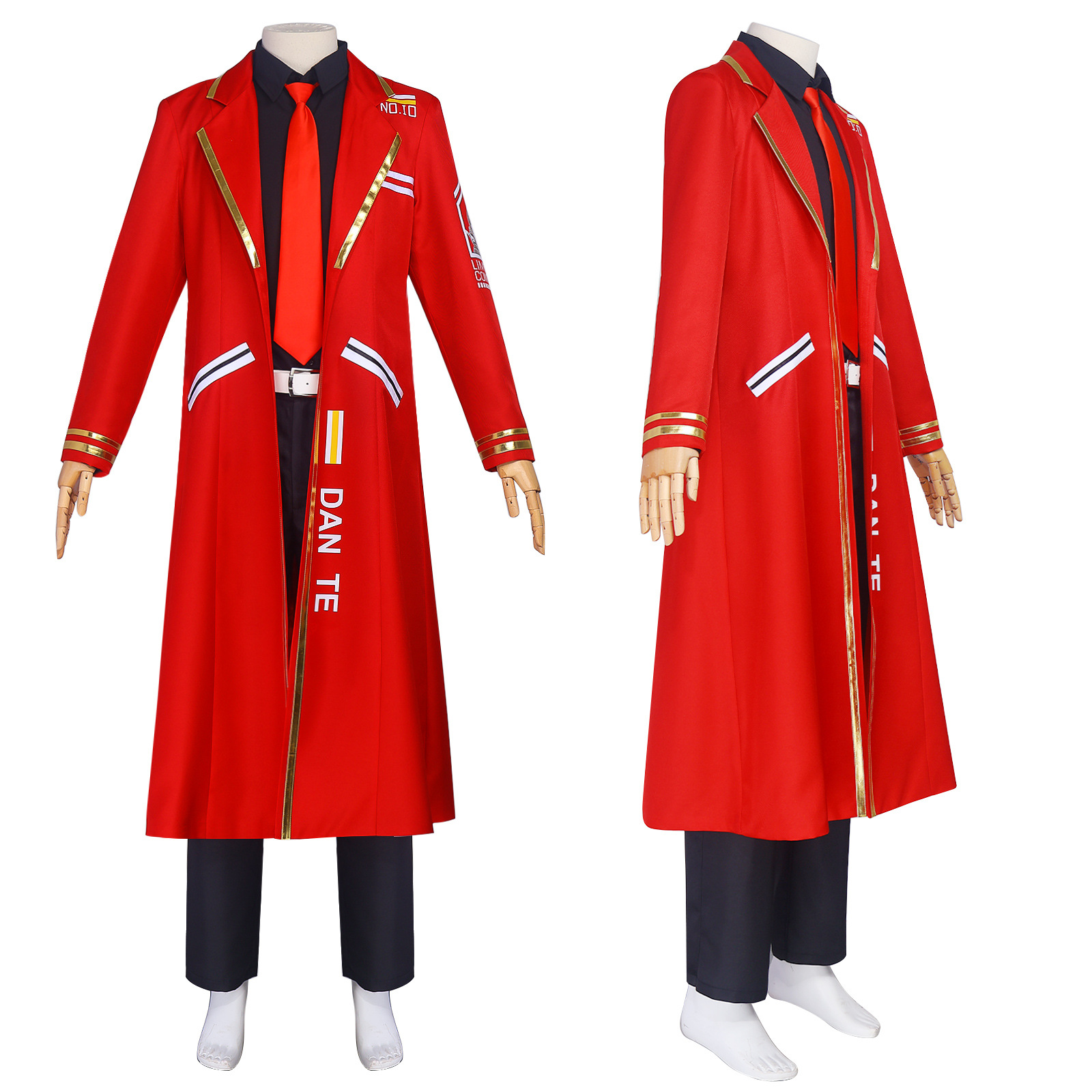DMC 5 Dante Cosplay Costume Ad - Haori Japanese Jacket recension och pris