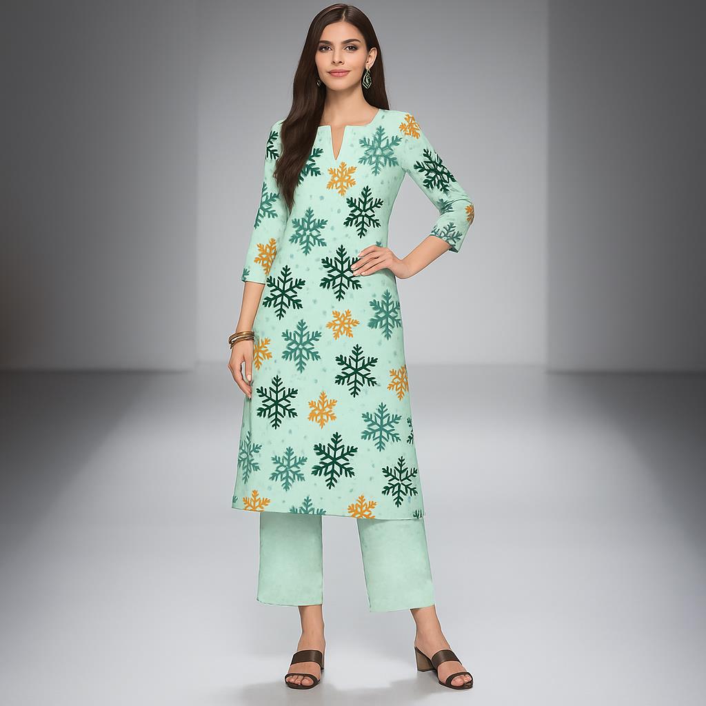Muslim Kurt Women's Casual Fas - Ethnic Fashion Kurtis recension och pris