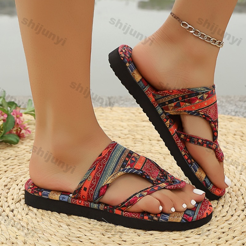 Large Size Women's Sandales 20 - New Ethnic Fashion recension och pris