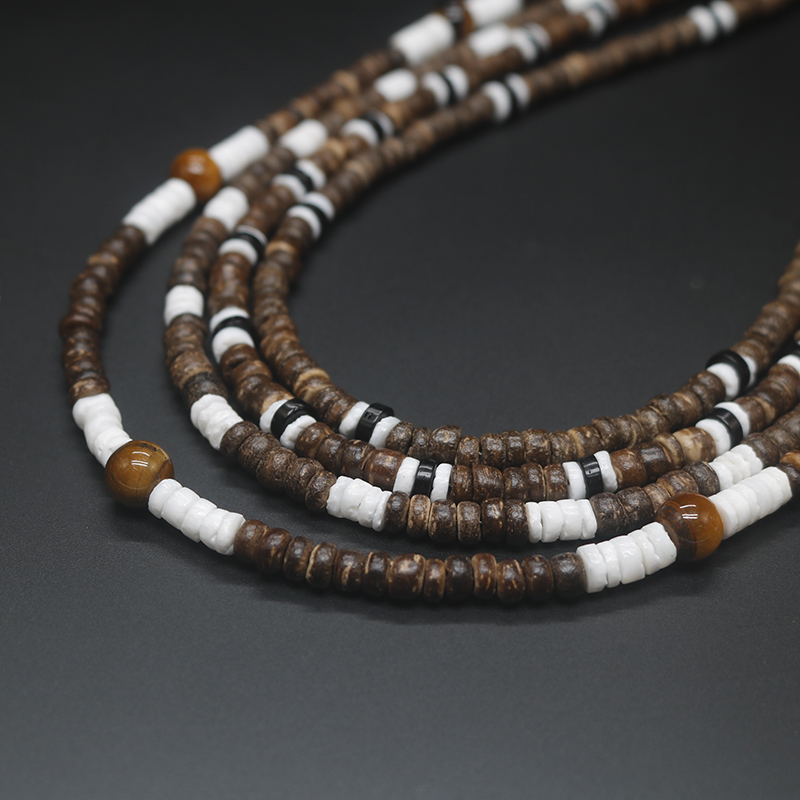 2023 Tribal Coconut Beads Neck - Ethnic Fashion Co In recension och pris
