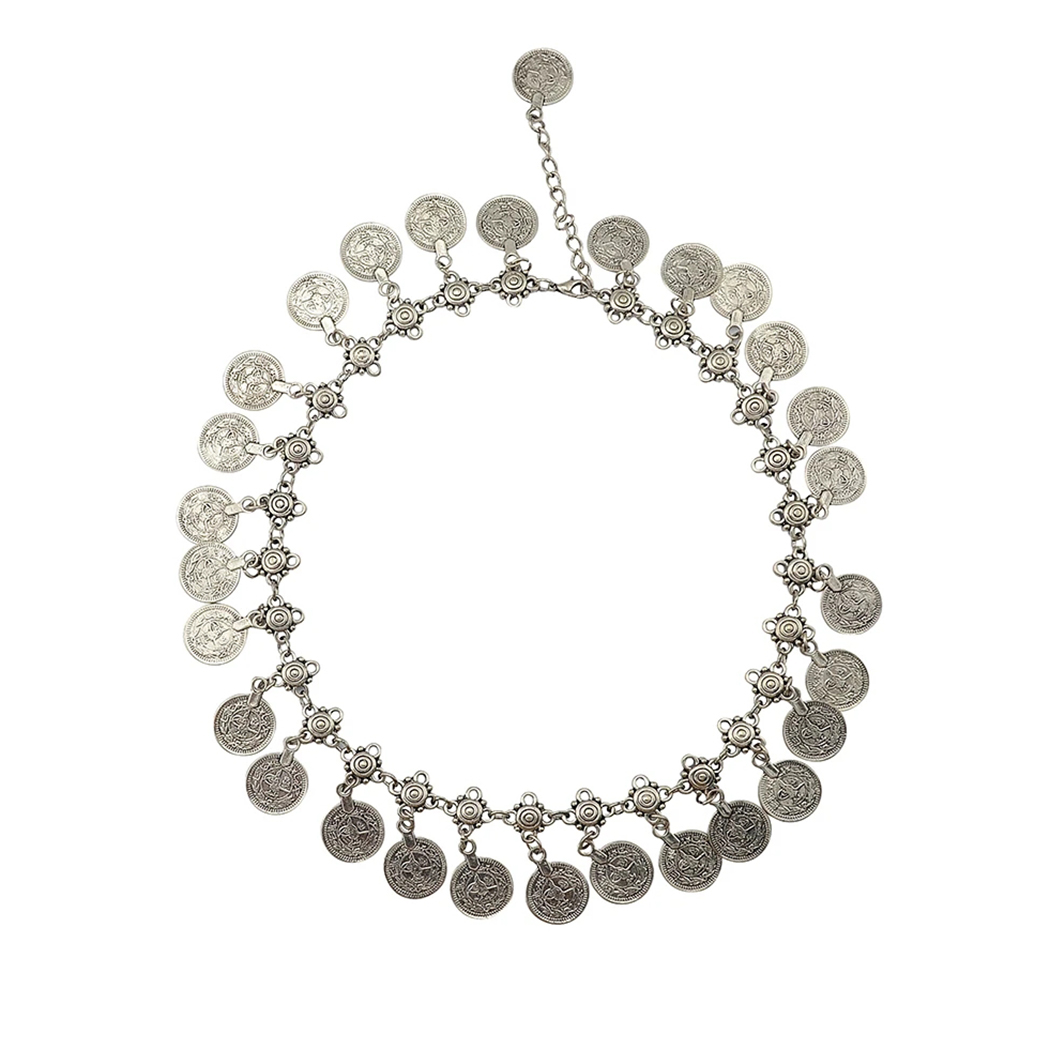 Multi-style Vintage Coin Choke - Ethnic Fashion Pakistan recension och pris