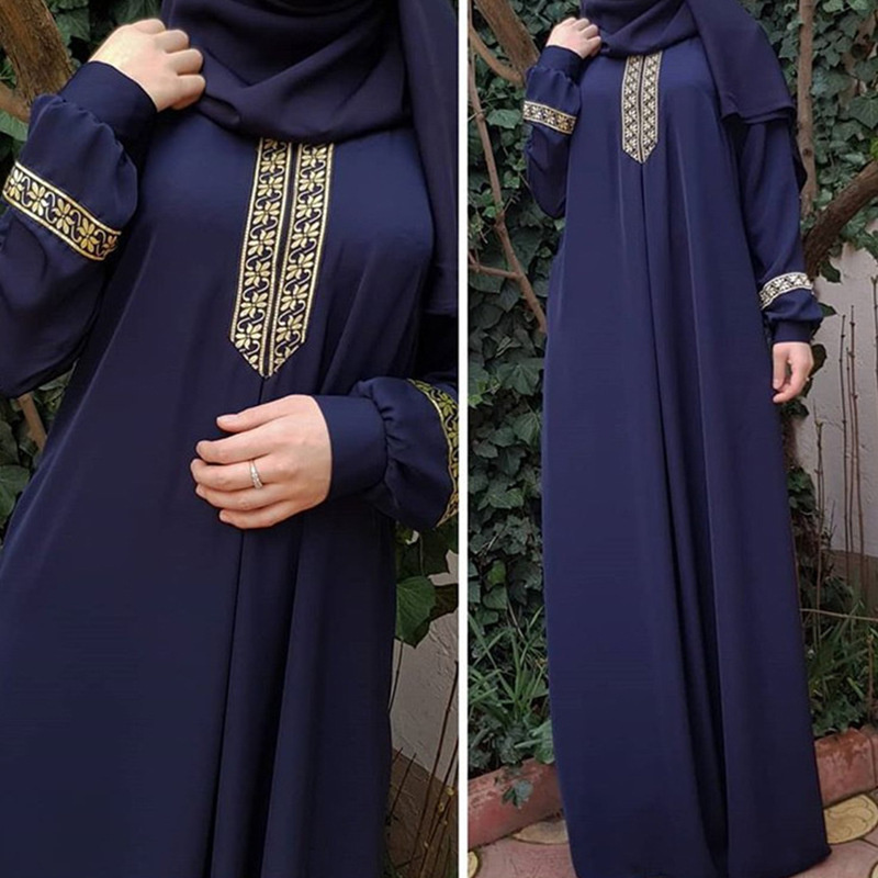 Muslim Ethnic Style Print Abay - Ethnic Fashion Dubai recension och pris