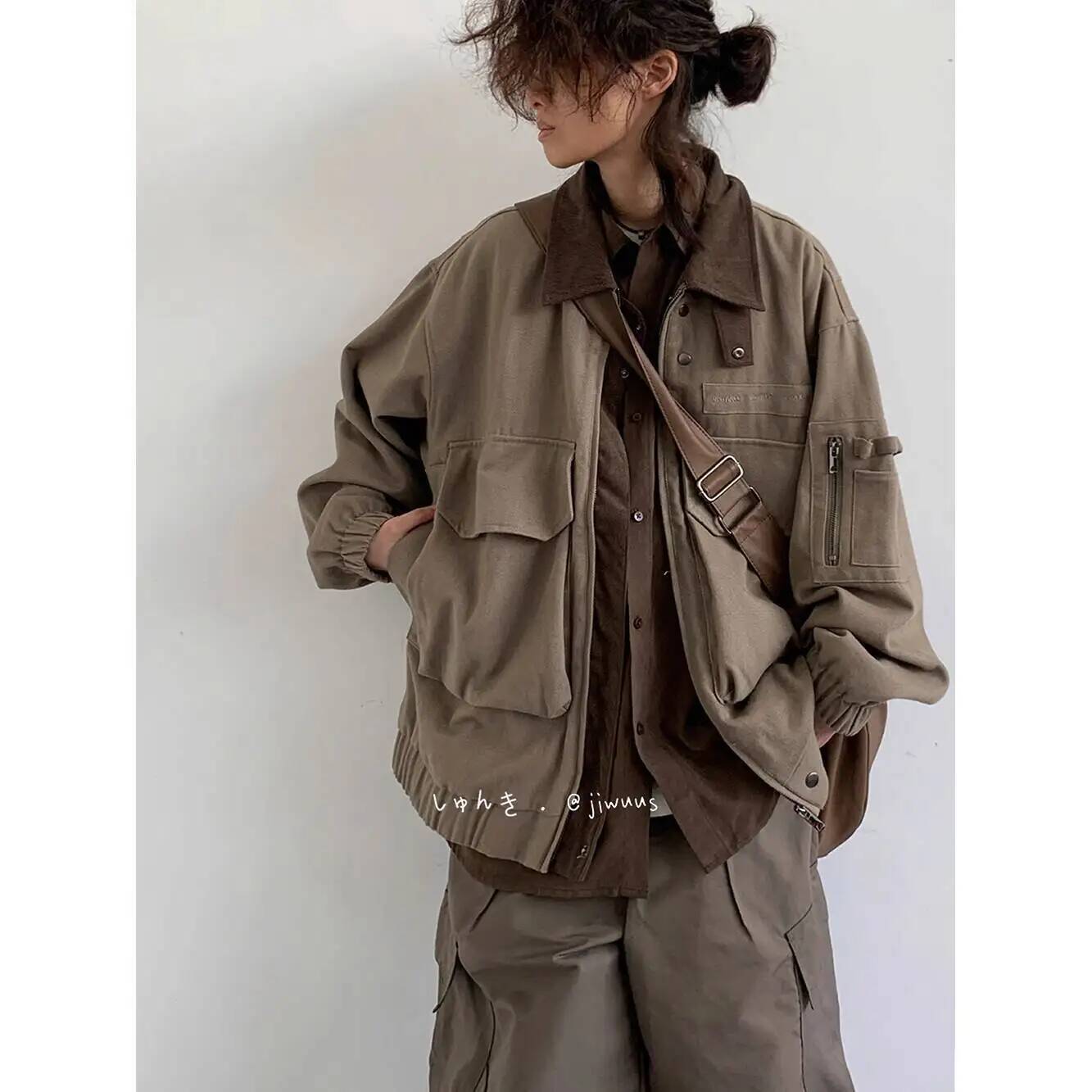Man Jacket Spring Autumn Loose - Haori Japanese Jacket recension och pris