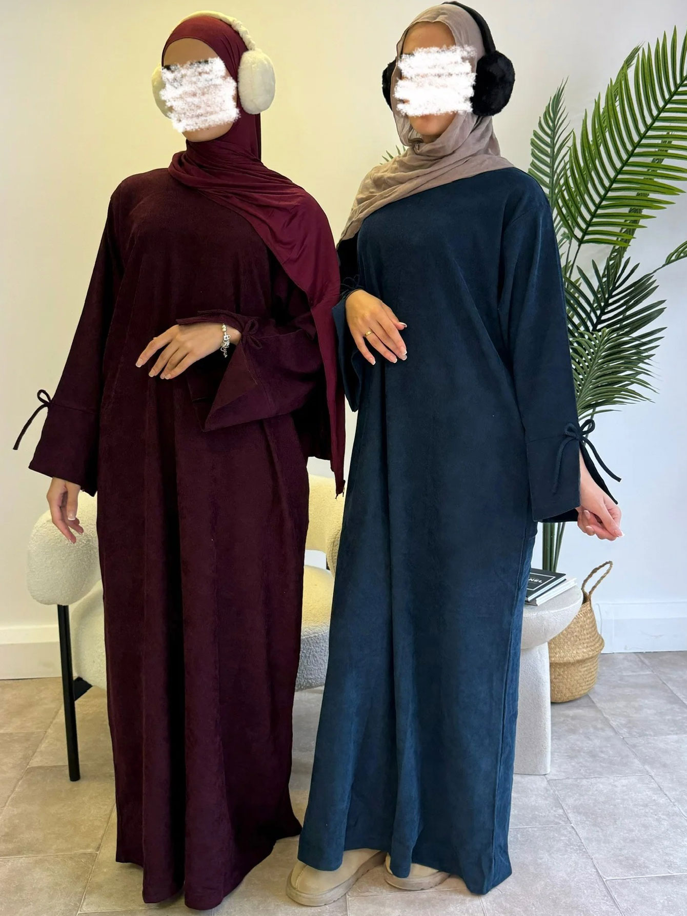 Ramadan Bow-knot Dubai Abaya D - Abaya Modest Wear recension och pris