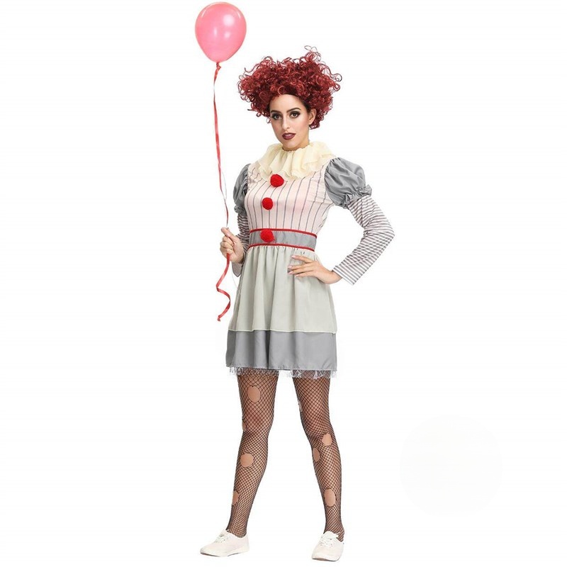 Large Halloween Trick Clown So - Ethnic Wear Fashion Designer recension och pris