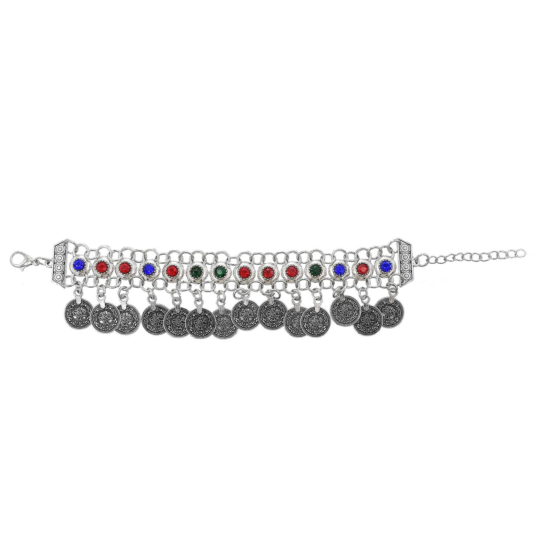 3 Style Colorful Crystal Coin  - Ethnic Fashion Pakistan recension och pris