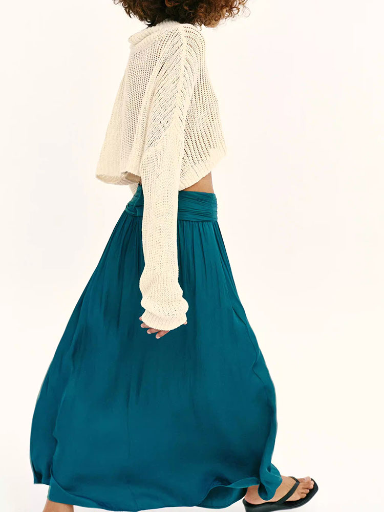 New Summer Women's Midi Skirt  - New Ethnic Fashion recension och pris