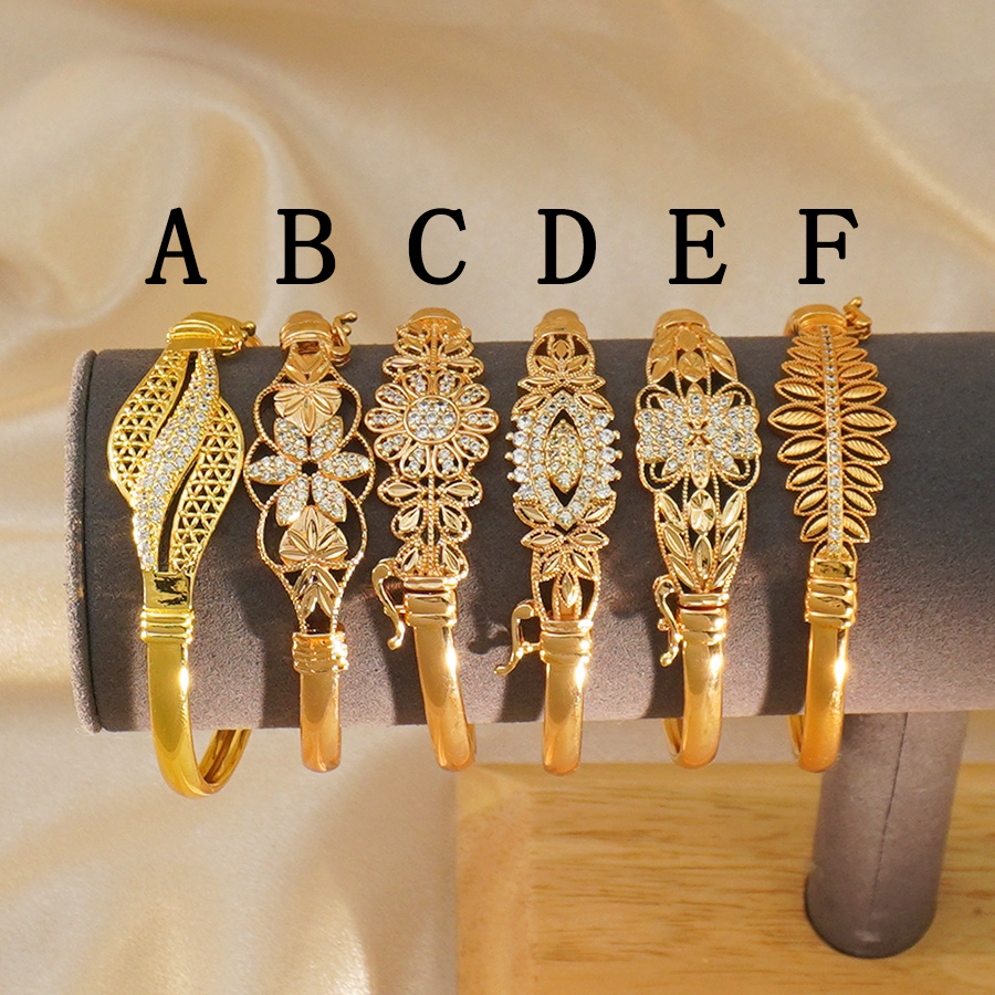 1Pcs Dubai Flower Zirconium In - Ethnic Fashion Dubai recension och pris