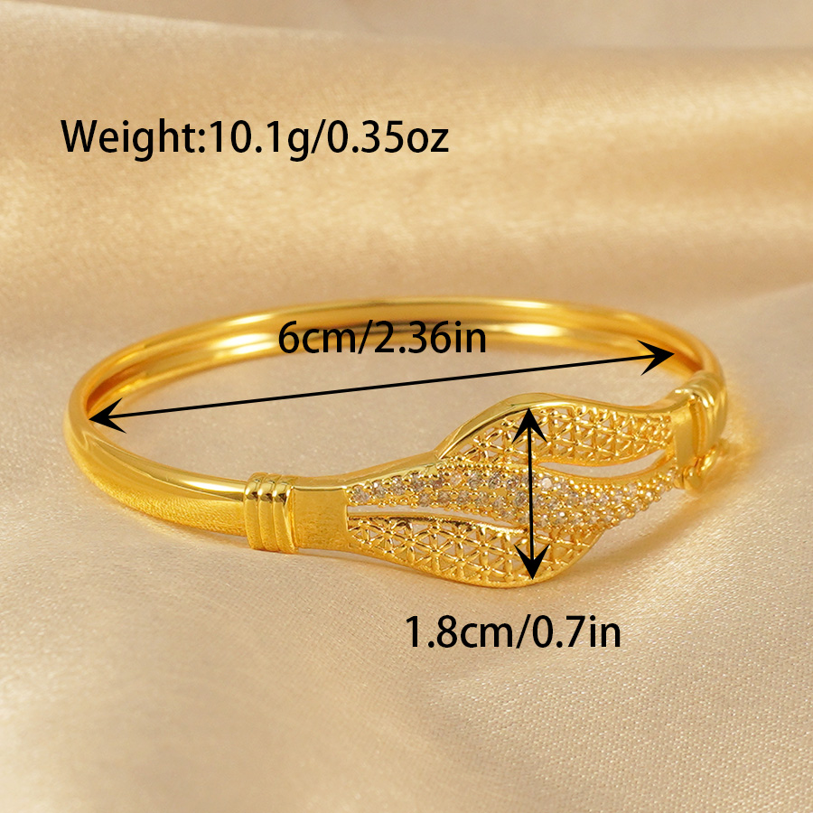 1Pcs Dubai Flower Zirconium In - Ethnic Fashion Dubai recension och pris