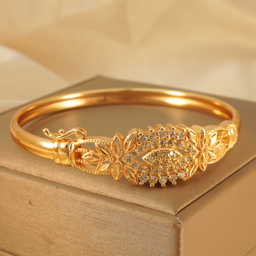 1Pcs Dubai Flower Zirconium In - Ethnic Fashion Dubai recension och pris