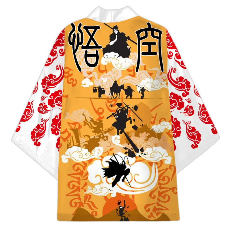 Black Myth WuKong Cosplay Kimo - Haori Japanese Jacket recension och pris