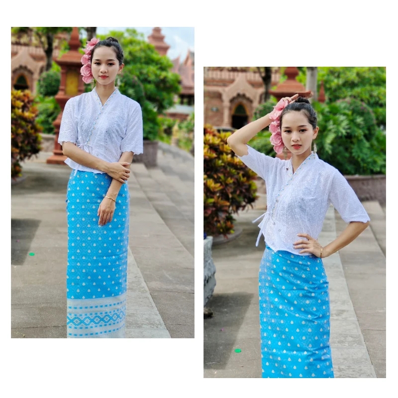 Women Thai Traditional Long Sk - Batik Sarong Wrap recension och pris