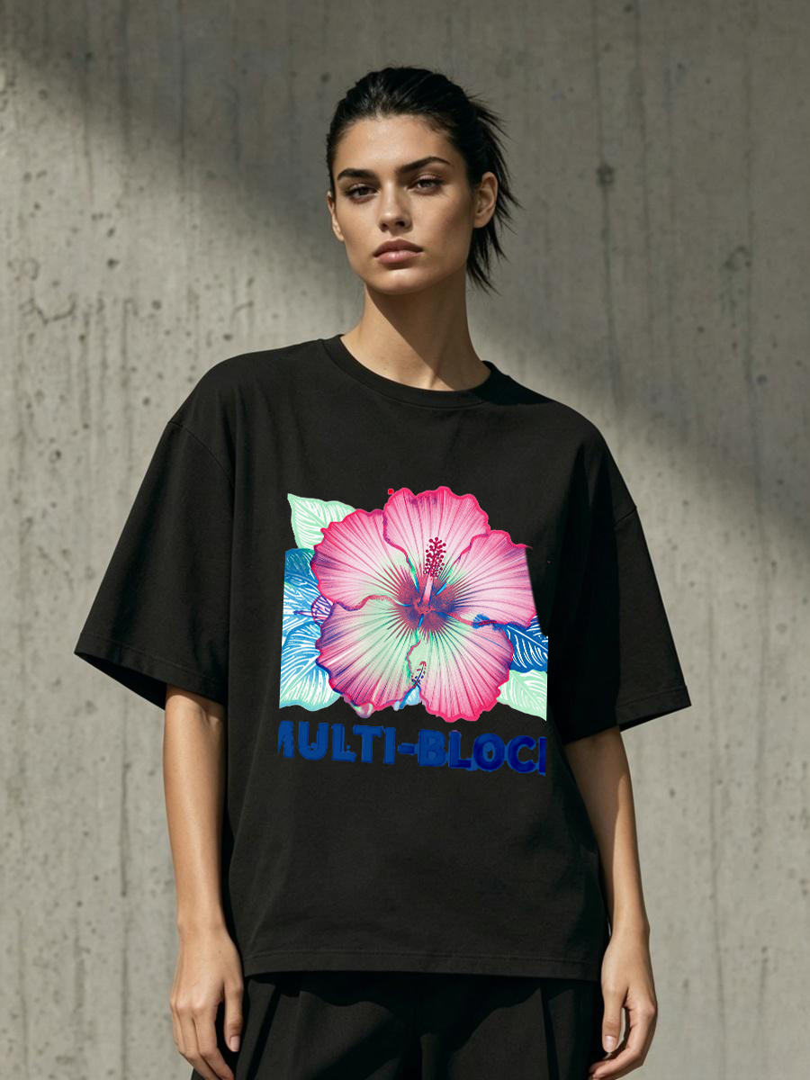 T Shirts Woman Block Print Han - Ethnic Wear Fashion Designer recension och pris