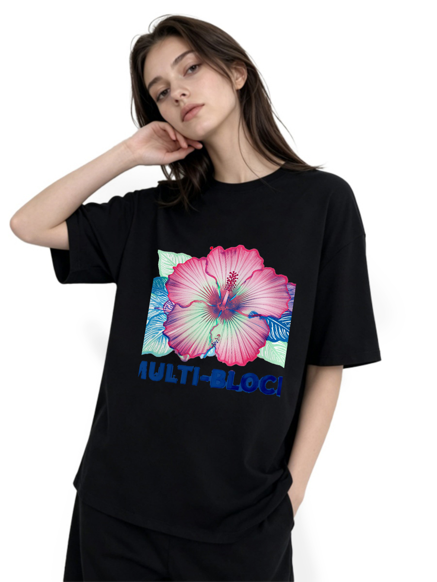 T Shirts Woman Block Print Han - Ethnic Wear Fashion Designer recension och pris