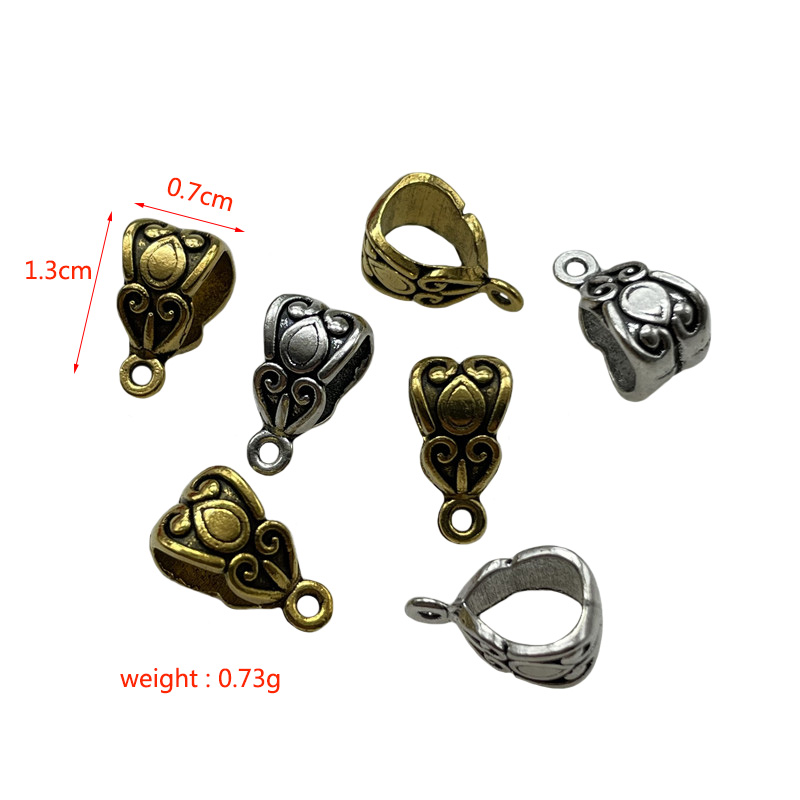 25pcs 7*13mm 2 Colours Retro S - Ethnic Fashion Way recension och pris