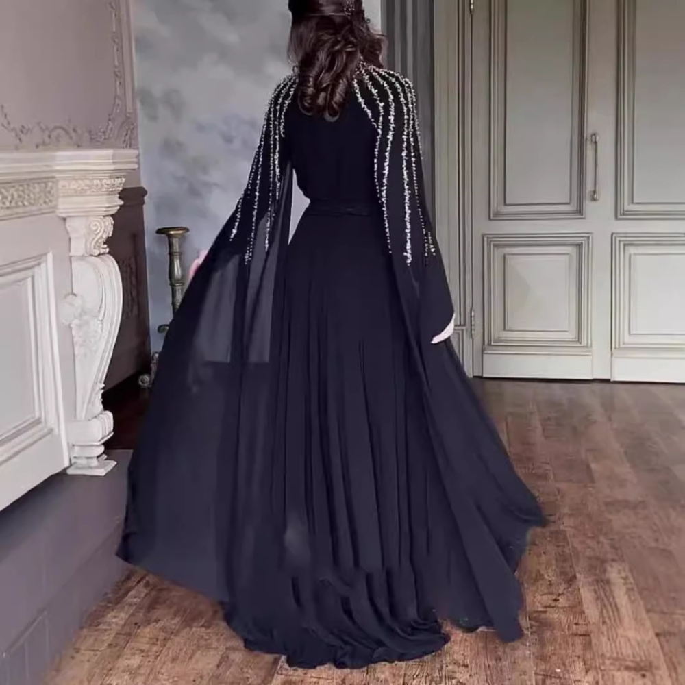 Modest Arabic Dubai Long Sleev - Abaya Modest Wear recension och pris