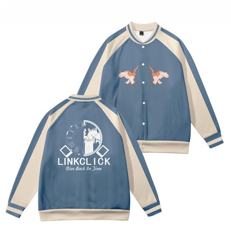 Link Click Baseball Jacket Men - Haori Japanese Jacket recension och pris