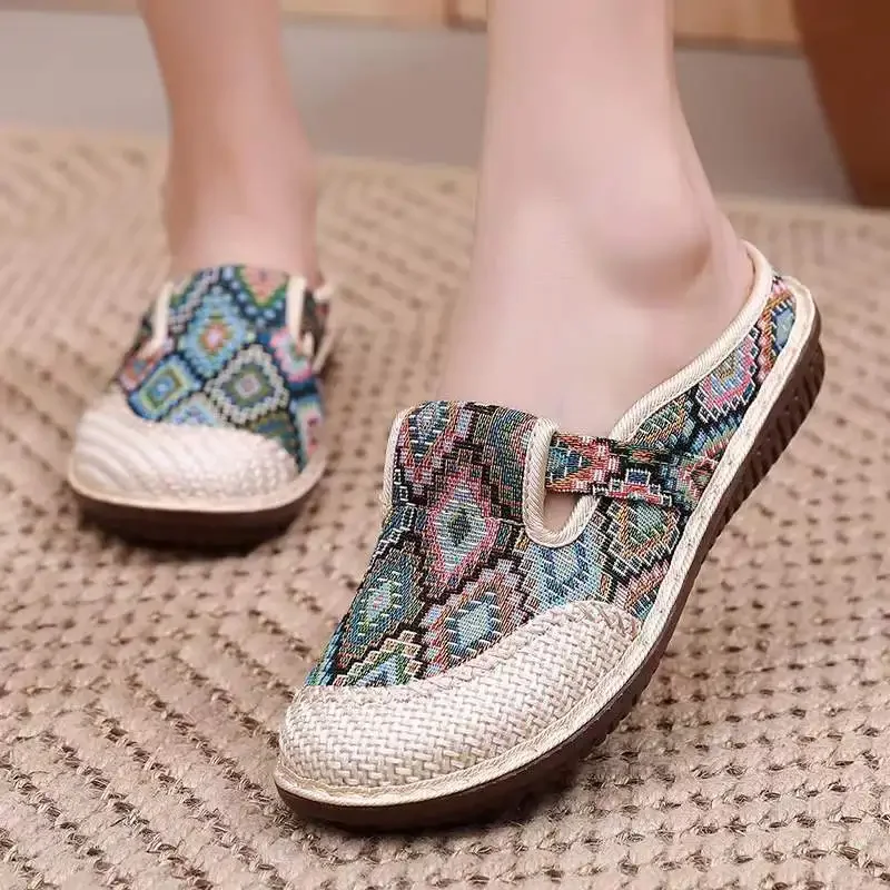 Womens Ethnic Style Slippers F - Ethnic Fashion Walk recension och pris