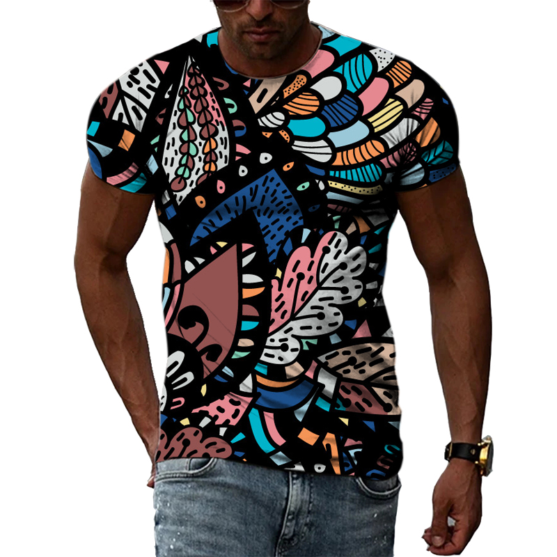 New 3D Fashion Ethnic Colorful - Men'S Ethnic Fashion Trends recension och pris