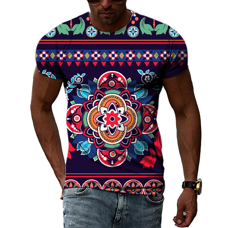 New 3D Fashion Ethnic Colorful - Men'S Ethnic Fashion Trends recension och pris