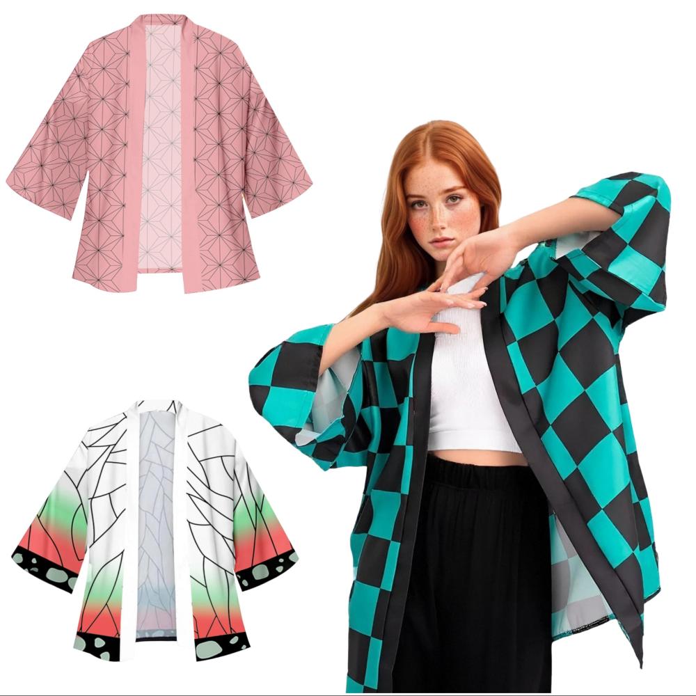Men Japanese Anime Samurai Tan - Haori Japanese Jacket recension och pris