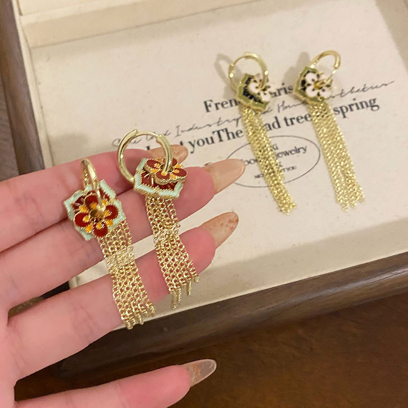 Ethnic Chinese Colored Enamel  - Ethnic Fashion Way recension och pris
