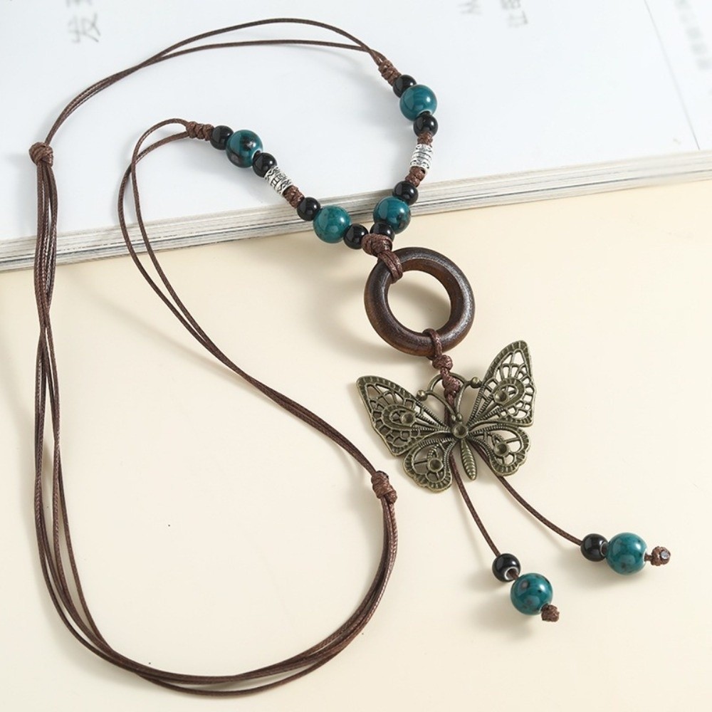 Ethnic Style Butterfly Pendant - Ethnic Wear Fashion Designer recension och pris