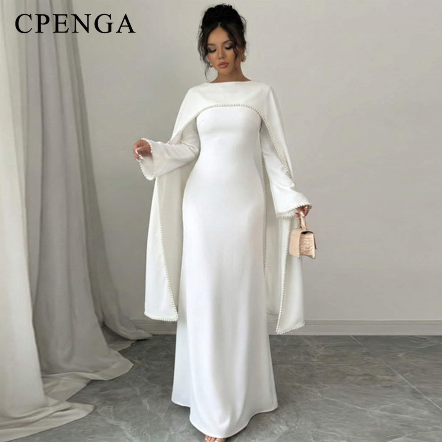 Luxury Dubai Abaya with Beaded - Abaya Modest Wear recension och pris